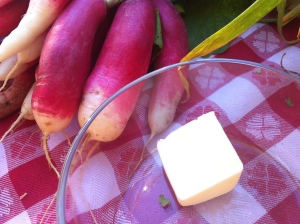 French Breakfast Radishes and Butter